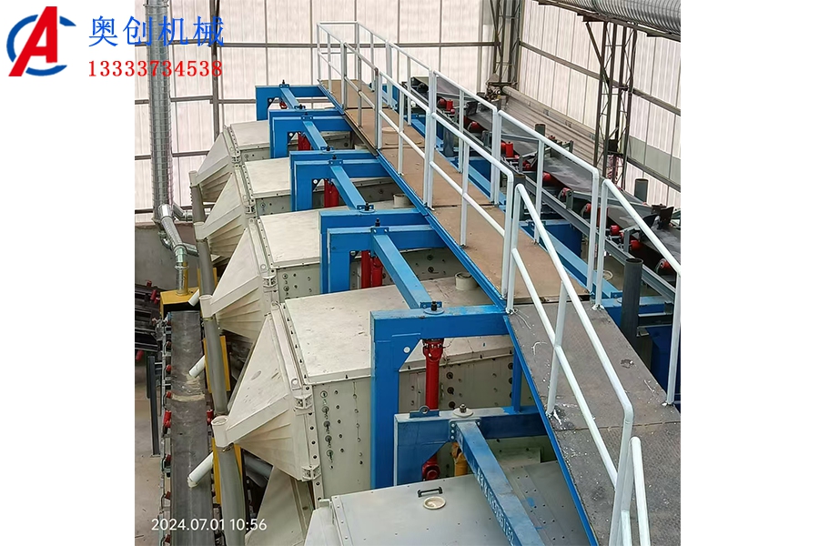 石英砂篩分設備方形搖擺篩 石英砂篩分設備方形搖擺篩