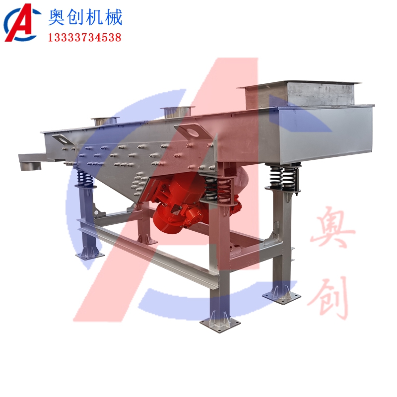 葛根粉使用直線振動篩去除浮粉 葛根粉使用直線振動篩去除浮粉